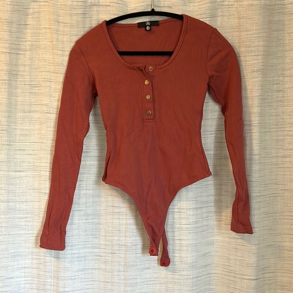 Missguided Tops - Misguided long sleeve body suit
